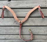 Small  TWO TONE 3 Piece Steer Roper Breastcollar