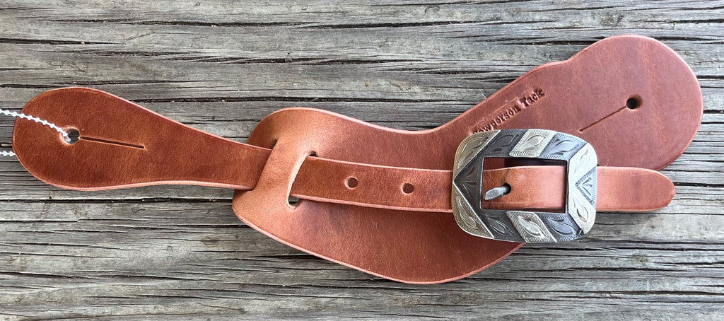Personnalisé Fabriqué Tissée Panier Cuir Buckaroo Vaquero Personnalisé Fabriqué Tissée Panier Cuir Buckaroo Vaquero