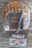 Slot Ear 3/4 inch harness headstall pictured w/ B237