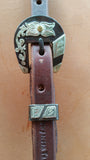 Slot Ear 3/4 inch harness headstall pictured w/ B237