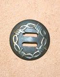 C03  1 1/2 inch slotted concho
