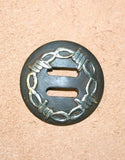 C03  1 1/2 inch slotted concho