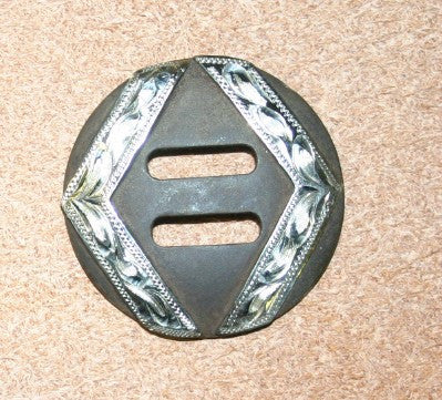 C274  1 1/2 inch slotted concho