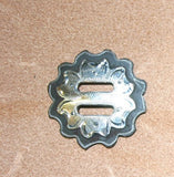 C69  1 1/2 inch slotted concho