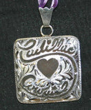 Cadillac Cowgirl Pendant