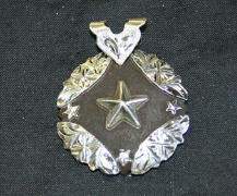 Iron Story Teller Star Pendant