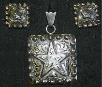 Story Teller Star Pendant & Earrings