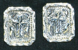 Cowgirls Tale Cross Earrings