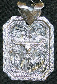 Cowgirls Tale Steer Pendant