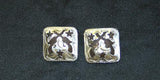 Iron Pistol Earrings