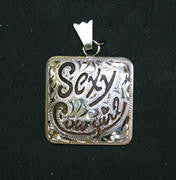 Sexy Cowgirl  Pendant