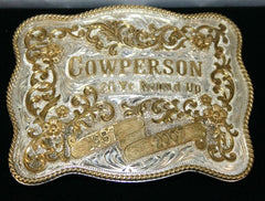 Cowperson Belt Buckle