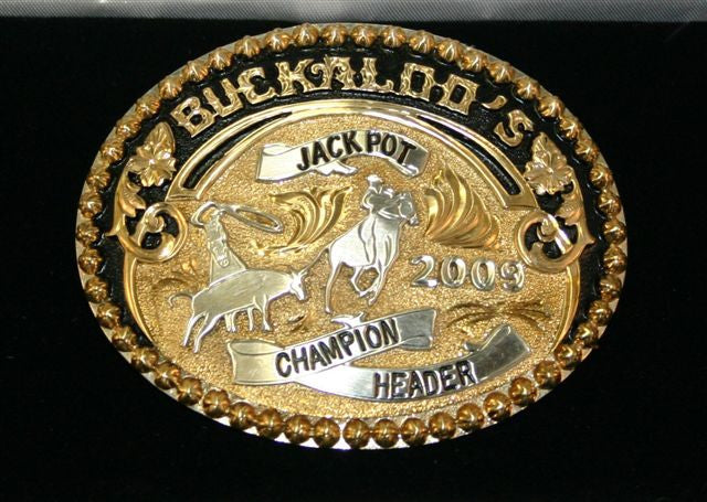 Buckaloo's Jackpot Trophy Buckle