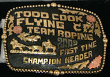 Flying C Trophy Buckle